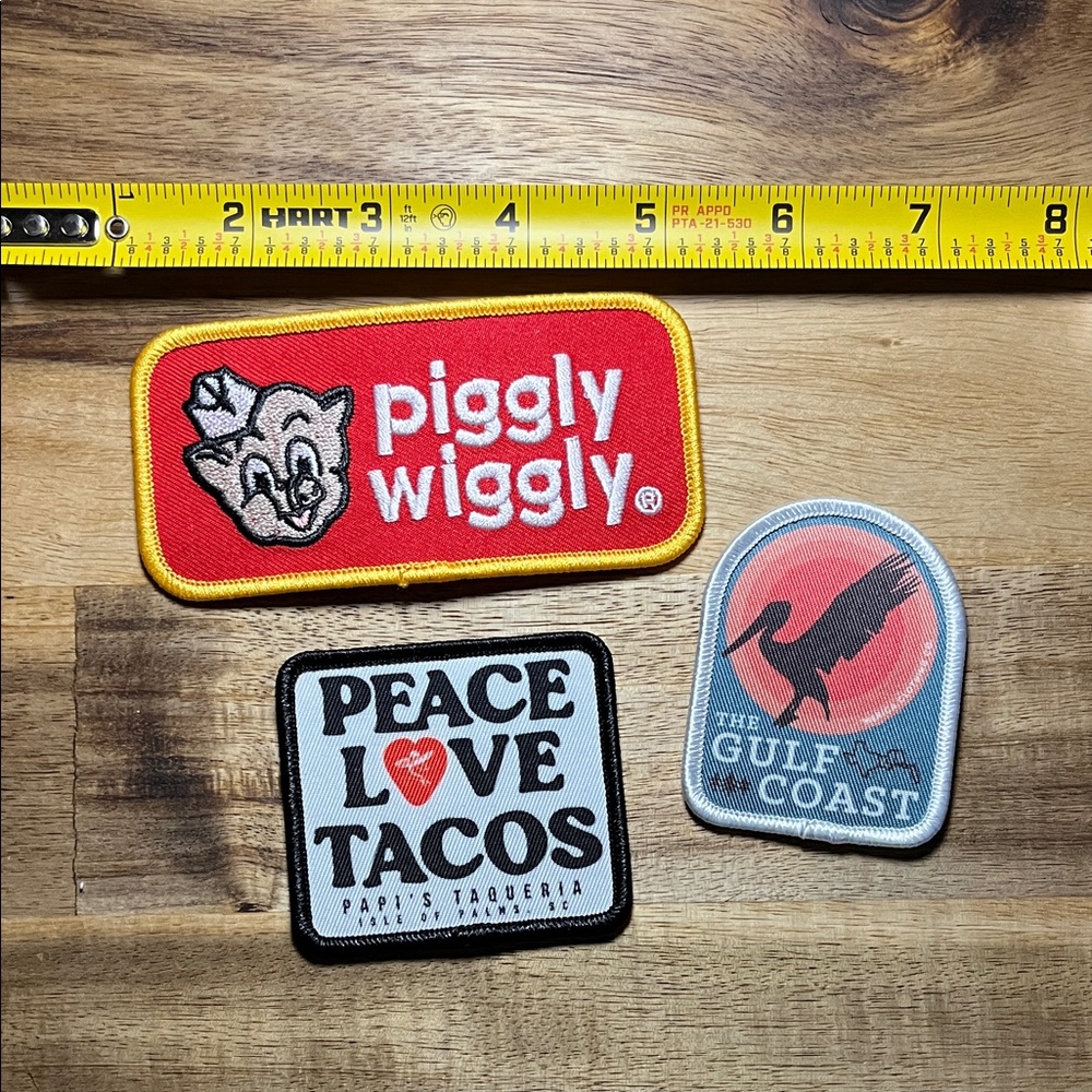 Set of 3 Southern Patches